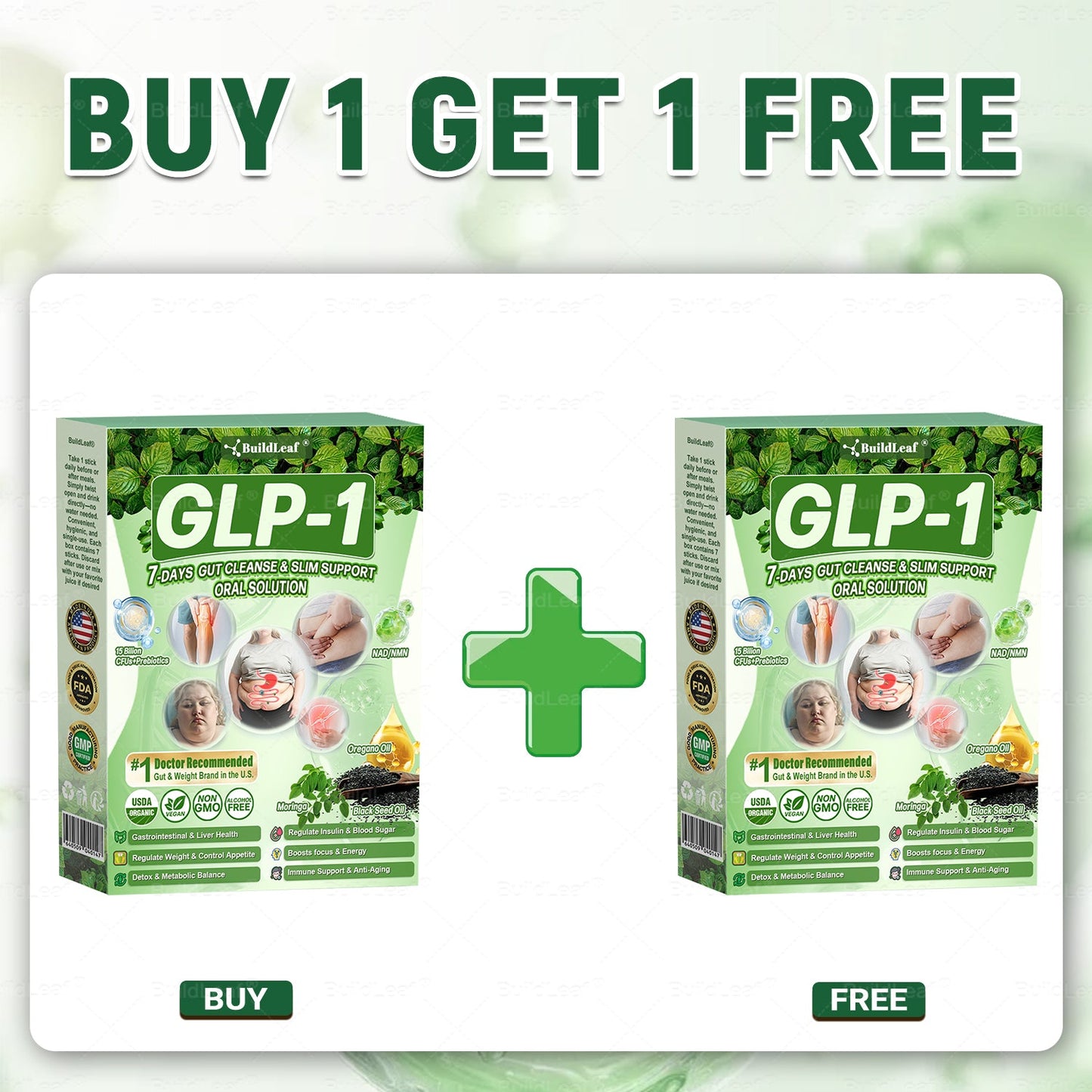 Official Store | BuildLeaf® 🧑‍⚕️ GLP–1 EIGHT IN–ONE Health Solution Oral Liquid (Just one dose a day — visible results in just 7 days) ✅ For obesity, cardiovascular health, diabetes, sleep apnea, joint issues, and more